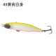 6 Colors Sinking Minnow Fishing Lures Hard Plastic Minnow Baits Bass Trout Fresh Water Fishing Lure