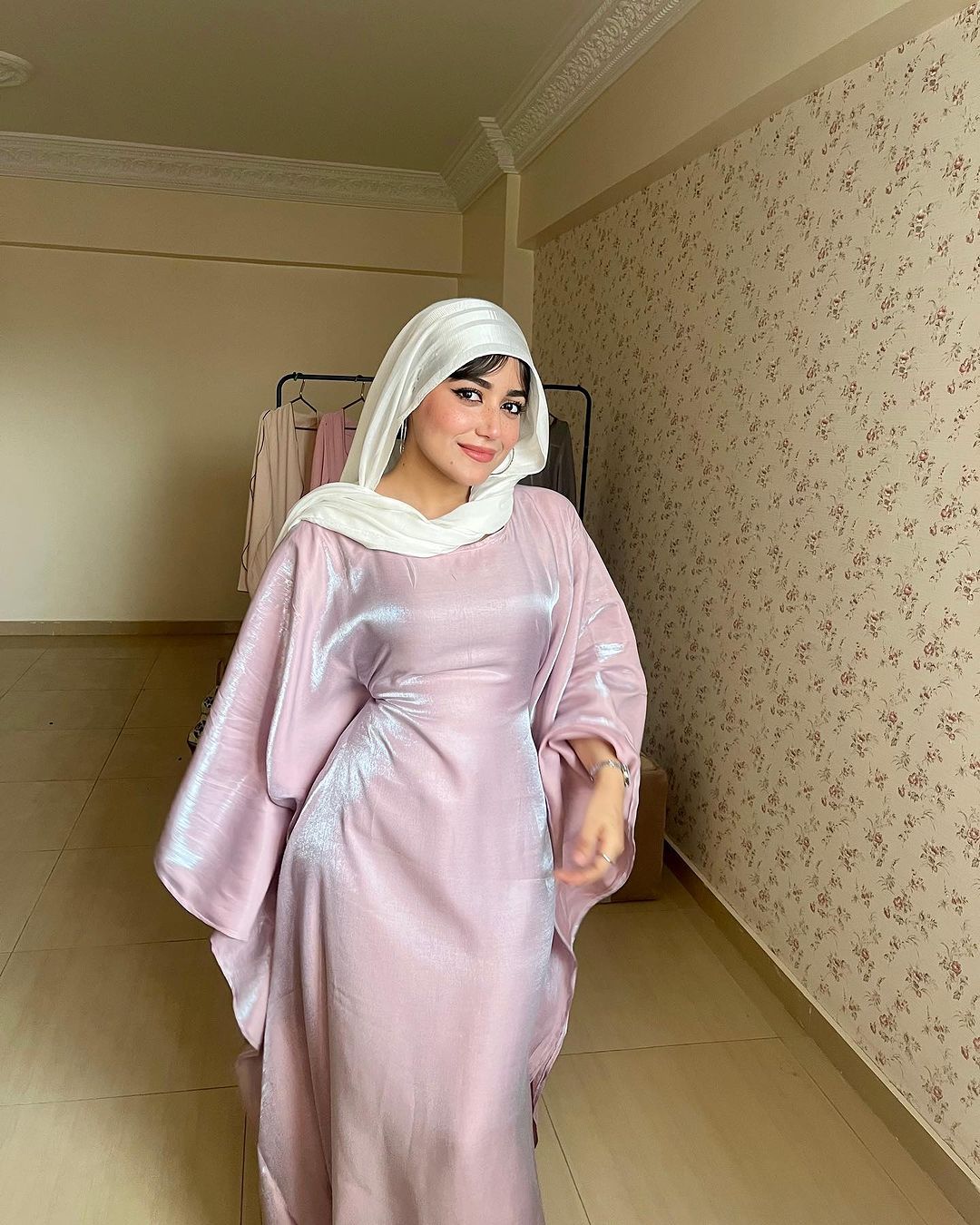 In Stock 2024 New Model Middle Eastern Arab Dubai Long Abaya Clothing Loose Casual Robe Dress_ecoleips.com