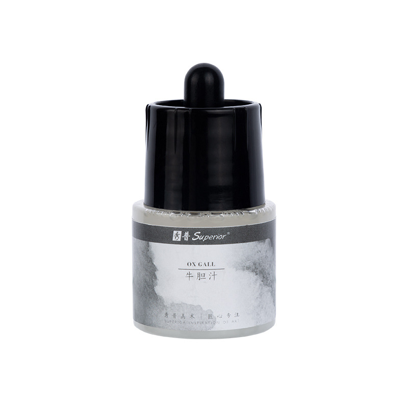 Xiupu pintura de acuarela sólida herramienta auxiliar traje vaca bilis 45ml 85ml