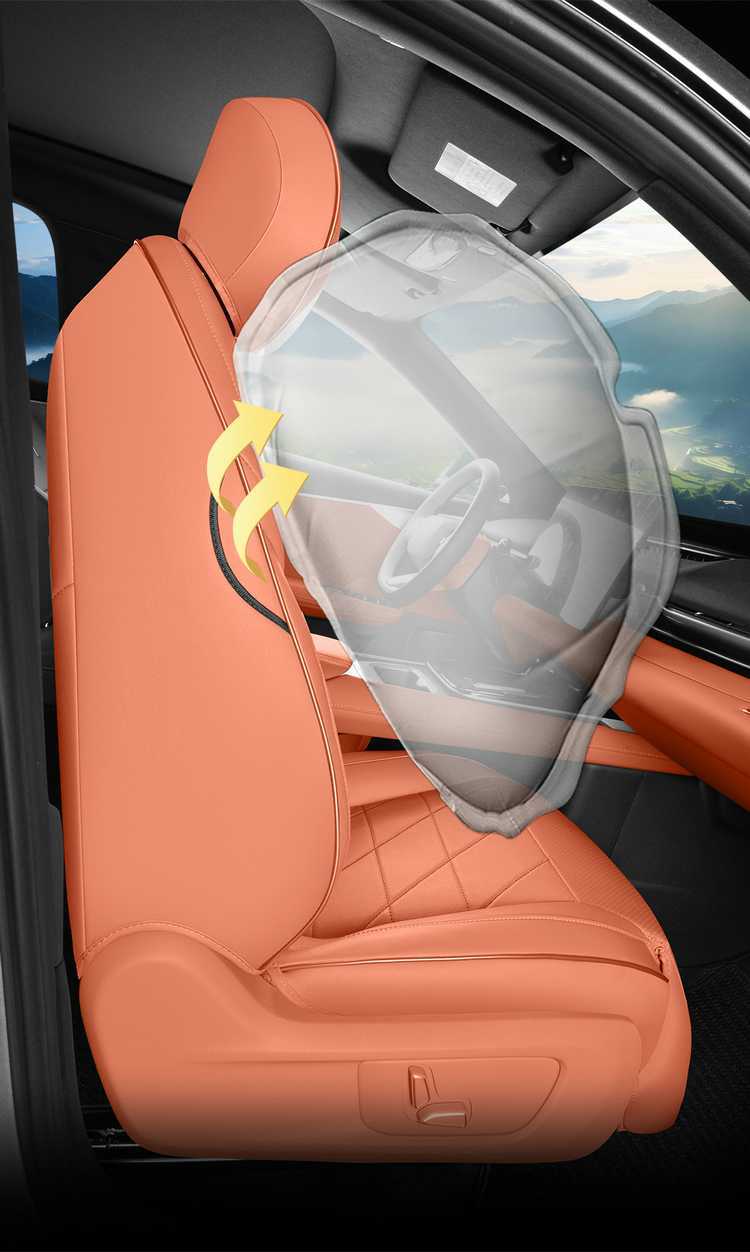 2027 Changan Deep Blue S05 Special Car Seat Cushion, All-Season Universal Full-Coverage Seat Cover, Breathable Leather Seat Cover