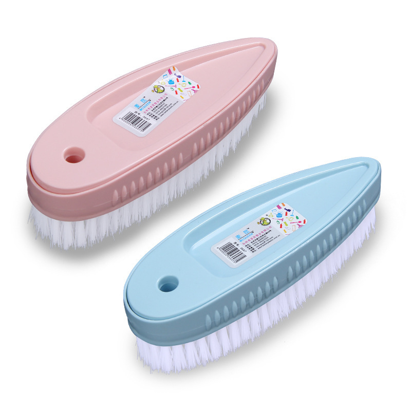 Grandes almacenes, uso diario, nuevo estilo, combinación de carcasa de plástico, cepillo de limpieza, cepillo de zapatos, cepillo de lavandería de cerdas para ropa al por mayor