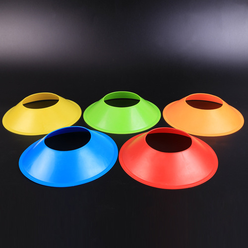 Football logo saucer ball holder thickened large mouth basketball training obstacle ball storage rack base display ball rack