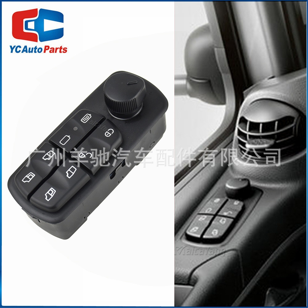 A0045455913 Interruptor de elevación de vidrio eléctrico para camión Mercedes-Benz Axor Adigo