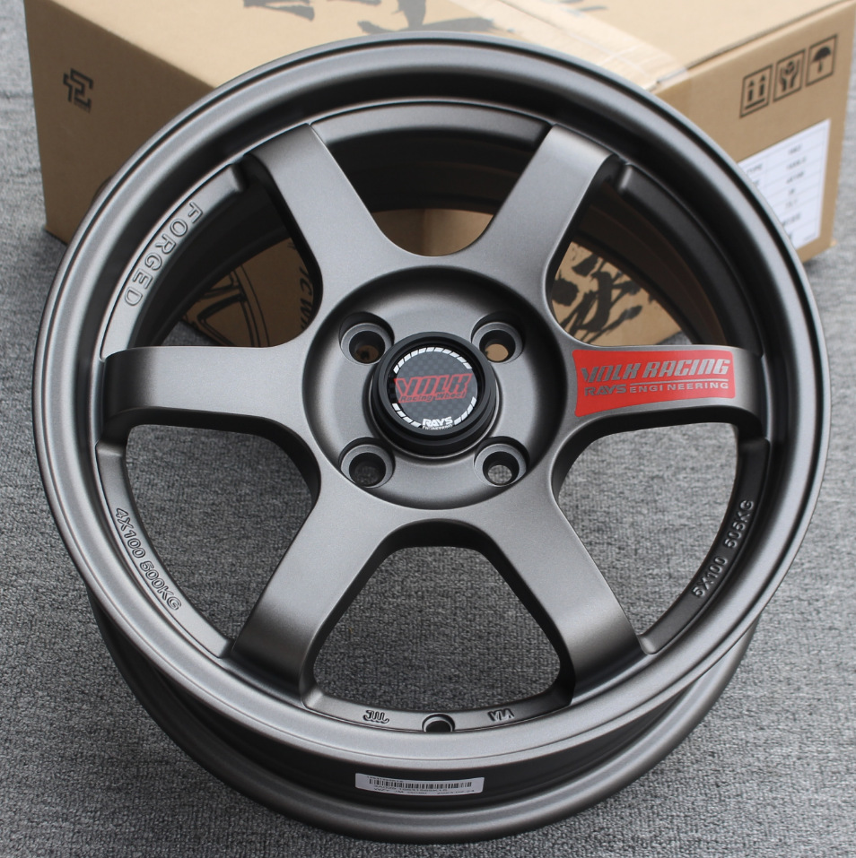 Classic TE37 modified wheels suitable for Fit Carnival Toyota 86 Reiz Golf Onksera A3 Civic