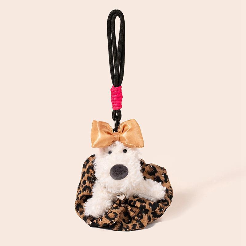 ウエストハイランド子犬ペンダントぬいぐるみキーホルダー女の子ヘッドバンドぬいぐるみギフト屋台卸売|undefined