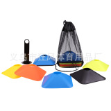 Новая табличка с логотипом, утолщенная табличка с логотипом для тренировок по футболу, маркер для тренировки темпа, маркер препятствий, соломенная шляпа, контрольно-пропускной пункт, спорт