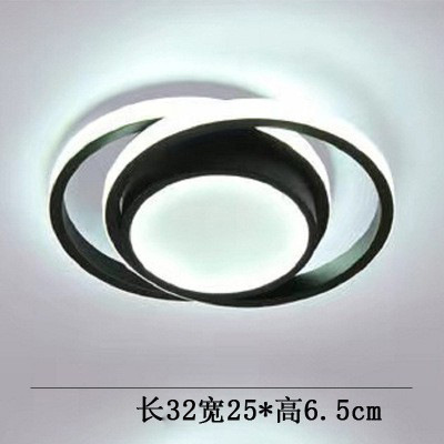 Transfronterizo moderno simple luz del pasillo llevó la luz del Pasillo creativo Entrada de entrada Entrada Vestíbulo guardarropa abierto-montado luz de techo