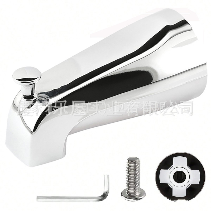Amazon Foreign Trade North America Concealed Bathtub Faucet Pull-Out Spout Bathtub Faucet Shower Spout