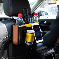 Cross-border car trash can Foldable hanging multi-functional umbrella storage bucket Foreign trade car storage supplies