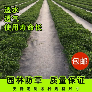哇噢定制防草布除草地布园林抑草农用抗老化除草布地钉滴灌不长草