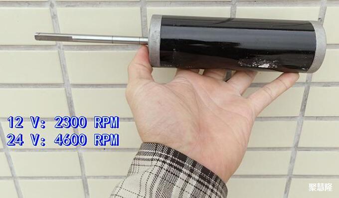 36W手摇发电机 直流小型发电机 12V-24V永磁直流电机 两用 垒德株