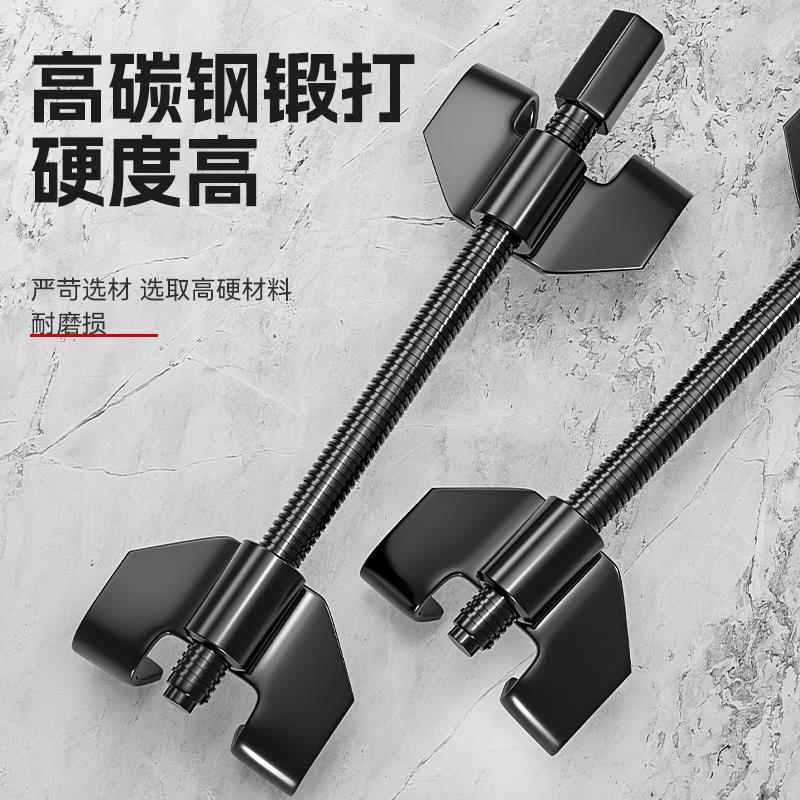Compresor de resorte de absorción de impactos Herramientas de desmontaje y desmontaje Reparación de automóviles y motocicletas Compresión manual de garra de desplazamiento