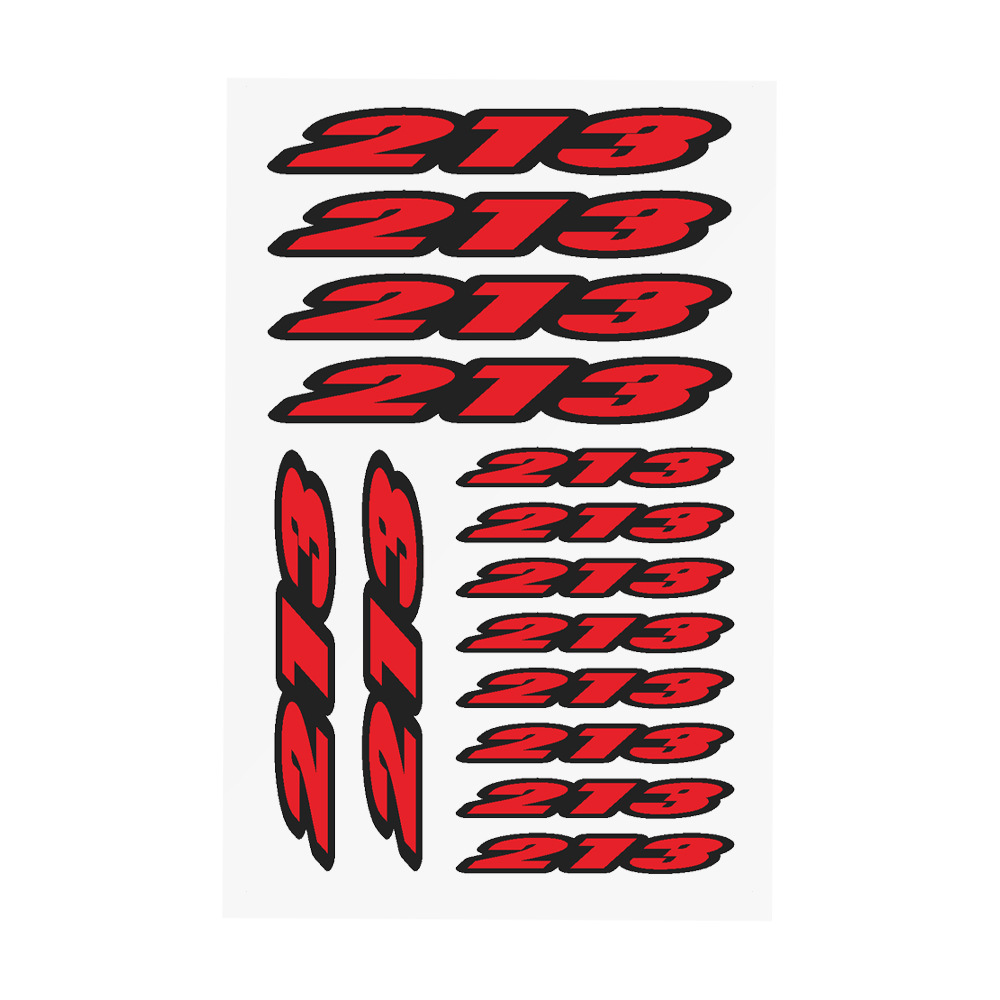 Pegatinas digitales para Honda RC213V-S RC 213 V-S Motocicleta Carenador Decal General