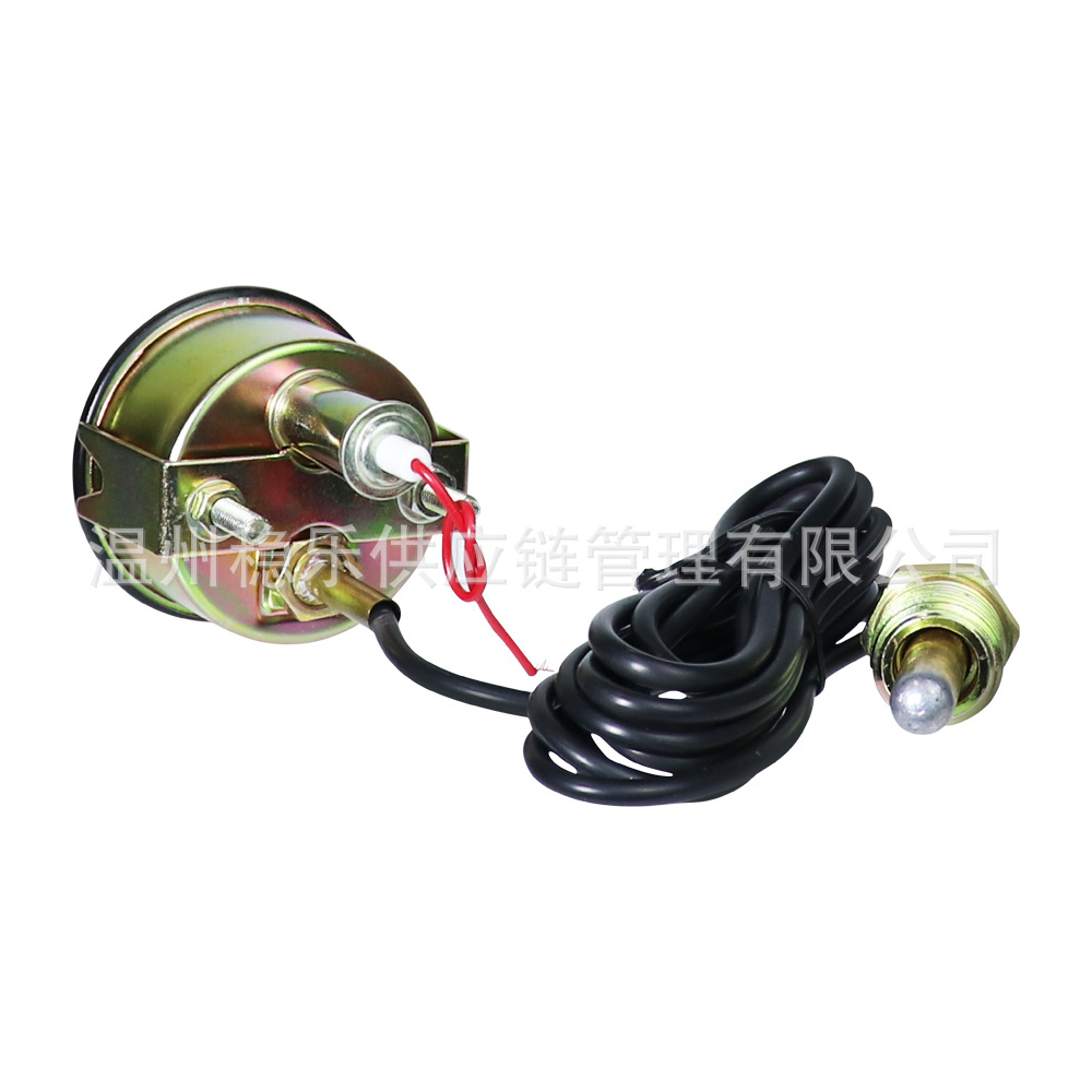 Neutral Water Temperature Gauge Line Length 1.8 m 52mm Car Water Temperature Meter 38-121 ℃