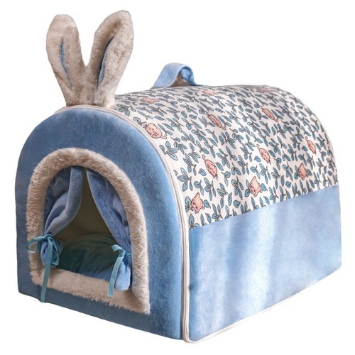 Dog bed is washable and suitable for all four seasons, small and medium sized Terrier dog house cat bed winter warm pet supplies wholesale
