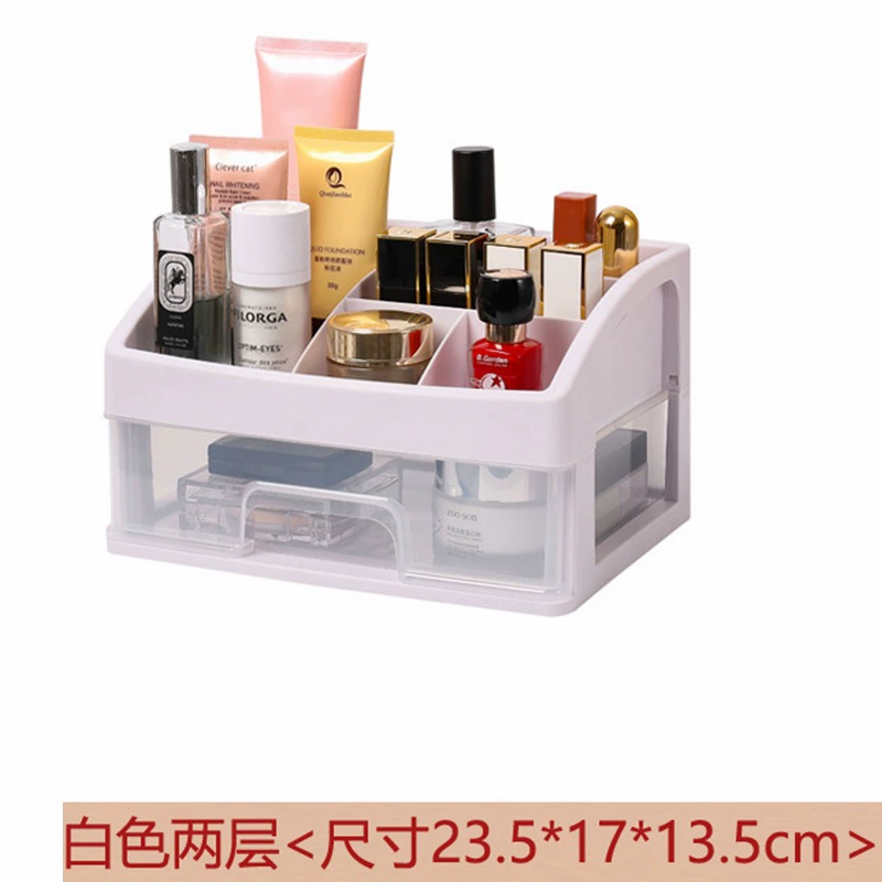Student-friendly lipstick for manicure, table cosmetic storage box