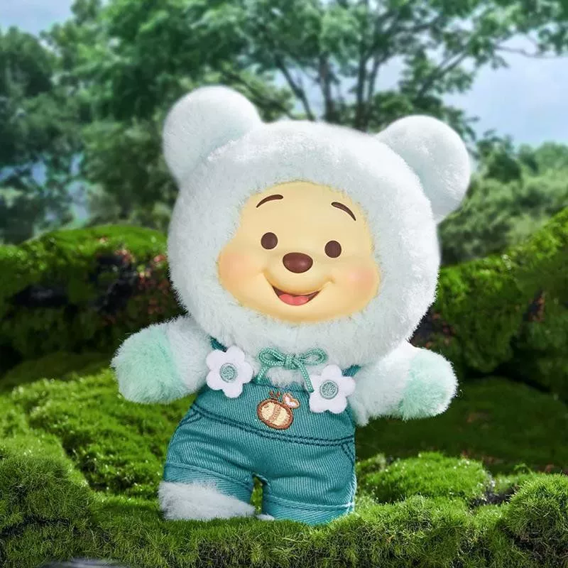 Пупсовая коробочка с хомячком Винни-Пуха TOPTOY Puff Candy Серия для девушек, версия Motherland, модная фигурка с подвеской в слепой коробке