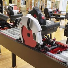 1409 轨道锯导轨 - 适用于7-1/4“圆锯，切割范围50”，深度2“，