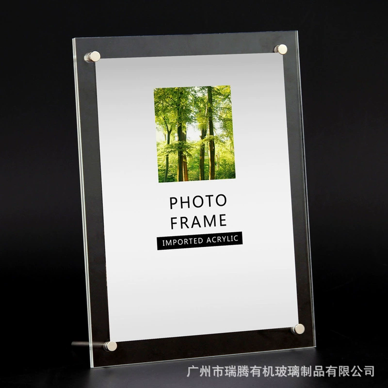 Взрывоопасная акриловая фоторамка A4 сертификат авторизации медаль награда Рамка Кристалл фоторамка стол A3 бизнес-лицензия рамка
