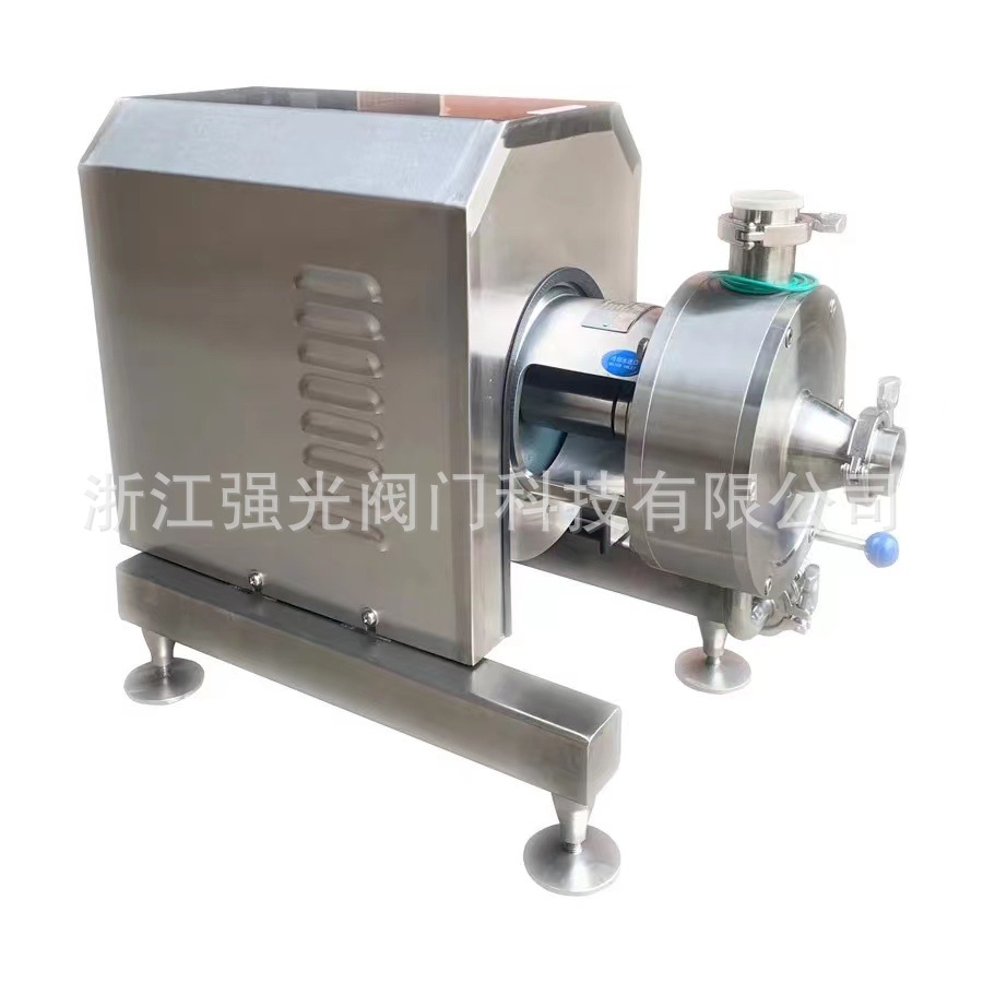 卫生级管线式高剪切均质乳化泵，分散，混合，304不锈钢食品级