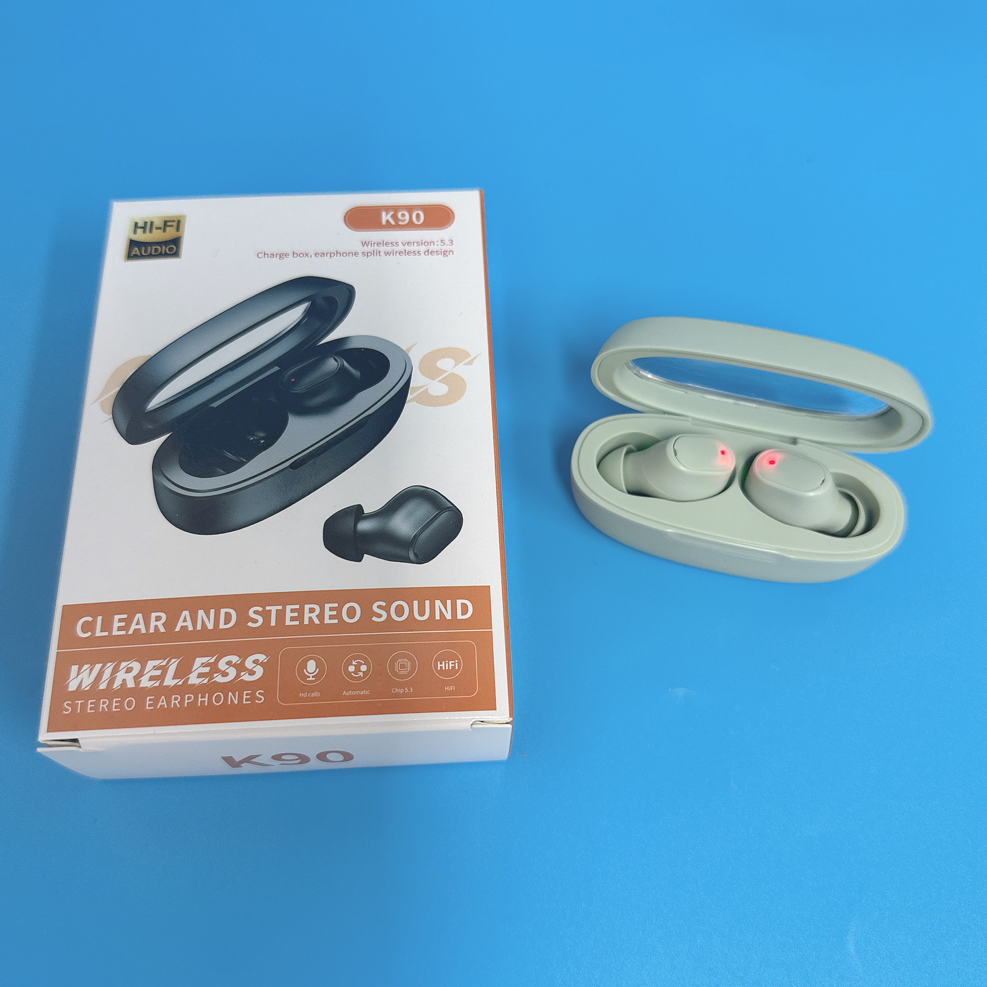 Modelo privado explosivo transfronterizo YD03 M90 F9-5C M25 E7S Pantalla digital táctil TWS 5.4 Auriculares Bluetooth F9
