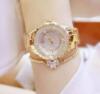 Diamond quartz swiss watch, fashionable trend women's watch, diamond encrusted