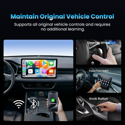 2in1 Android Autocarplay – Simsiz CarPlay və Android Auto