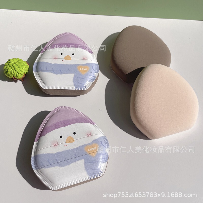 Renmeiren's best-selling snowman marshmallow puff, extra elastic and thick, special for liquid foundation, suitable for both dry and wet use Renmeiren's best-selling snowman marshmallow puff, extra elastic and thick, special for liquid foundation, suitable for both dry and wet use