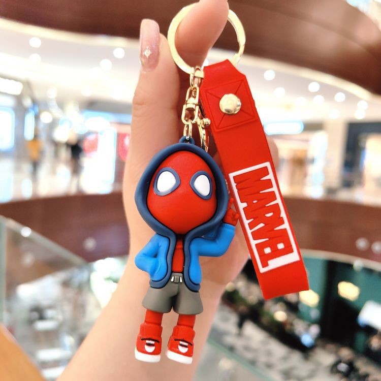 Dibujos animados pvc serie de anime llavero juego de marea muñeca llavero de coche bolsa colgante máquina de garra regalo al por mayor