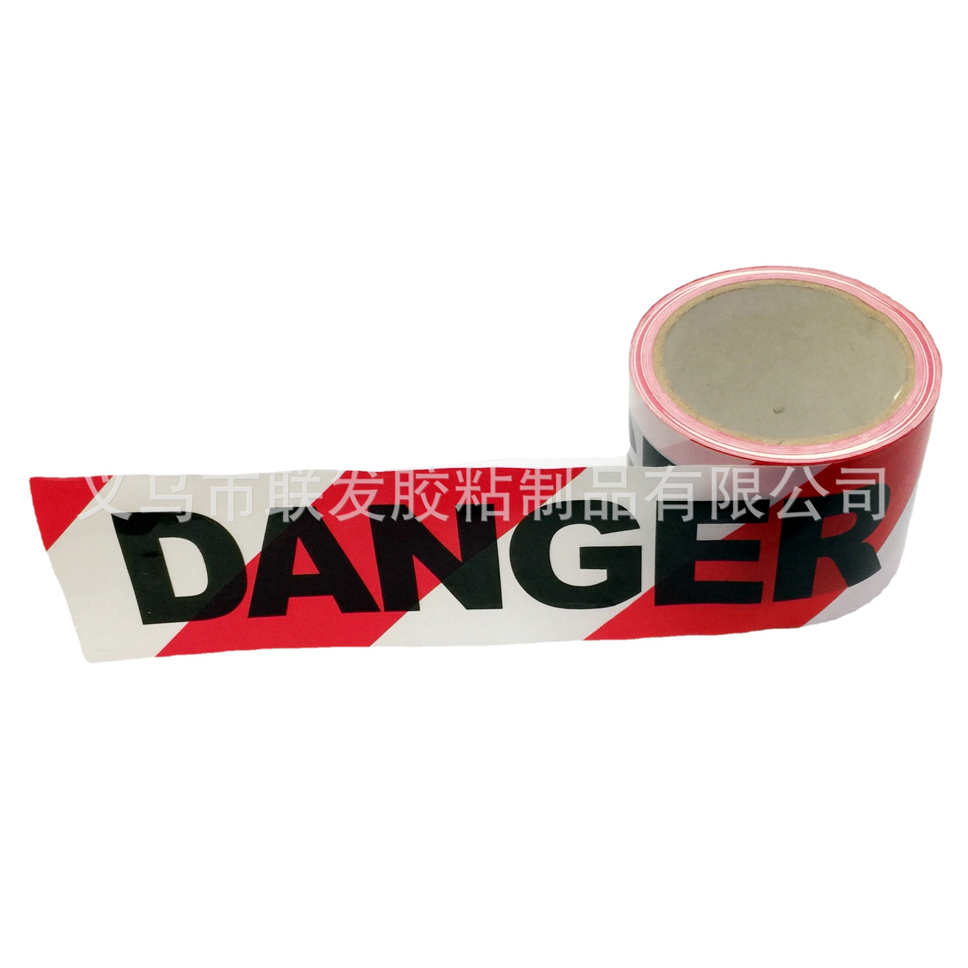 义乌联发DANGER警示膜PE红白警示膜印刷警示带