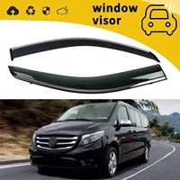 Подходит для 17 Mercedes-Benz Vito: дождевики на двери, окна, модифицированные декоративные элементы.