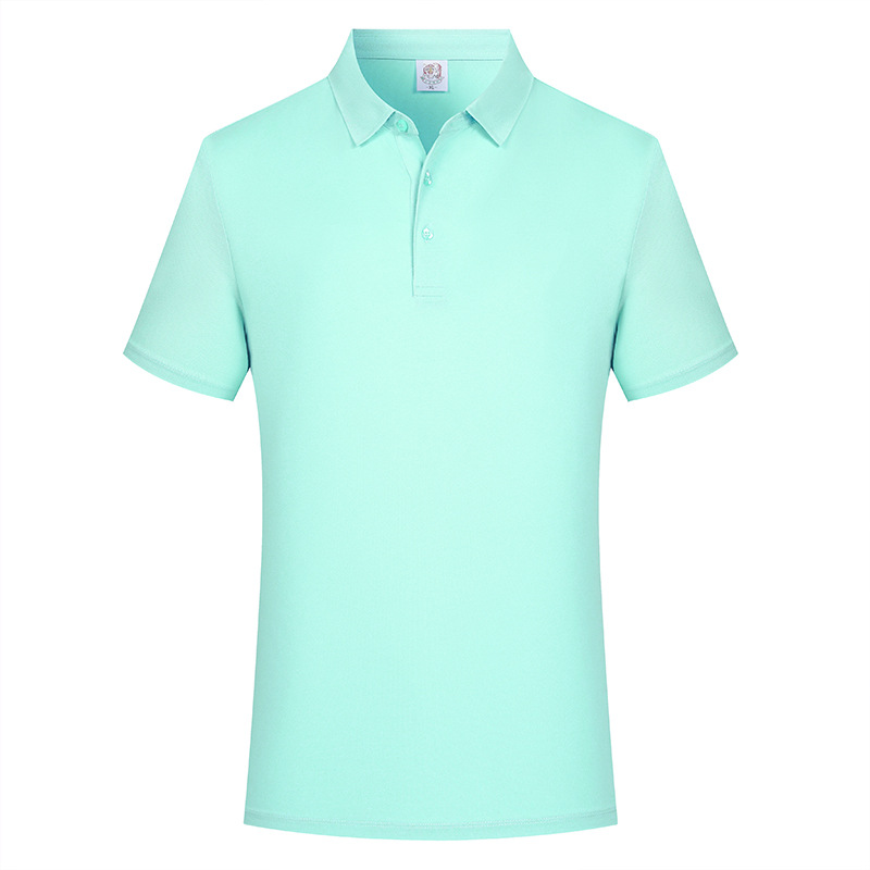 La solapa sin costura 7A antibacteriana sensación fría compañía equipo de deportes polo camiseta publicitaria ropa de trabajo camiseta personalizada