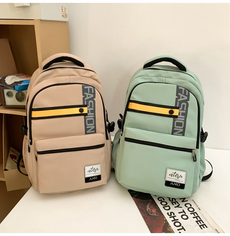 Kids Backpacks New Fashion Trend Backpack Large Capacity Outdoor Leisure Travel Bag Computer Bag Men's Backpack Student Schoolbag_voghion.com
