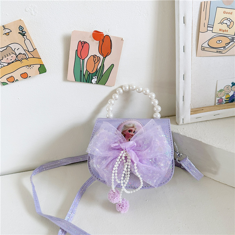 Bolsos infantiles, niñas, bolsos de mano de la princesa Aicha, flash de moda, bolsos de cinturón de cuentas