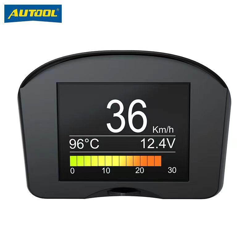 AUTOOL X50PLUS OBD instrumento multifuncional termómetro de agua velocidad voltaje consumo combustible cabeza del coche