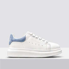 情侣小白鞋男女鞋超火2025秋季新款厚底内增高松糕鞋运动板鞋潮鞋