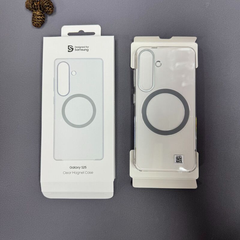 Samsung S25ultra ハードウェア透明磁気電話ケース 25 高透明度 3 パック高透明度 PC ケース落下防止に適しています。|undefined