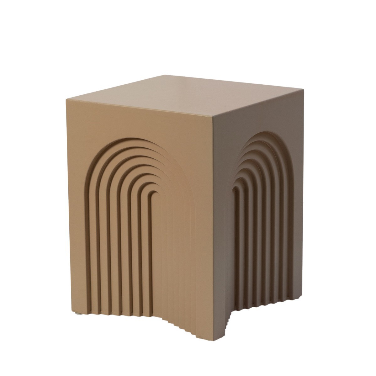 Diseño arqueado sensación de modelado minimalista estilo de madera sólida estaca de madera creativa de la sala de estar ventana de comedor atmósfera sensación de muelle