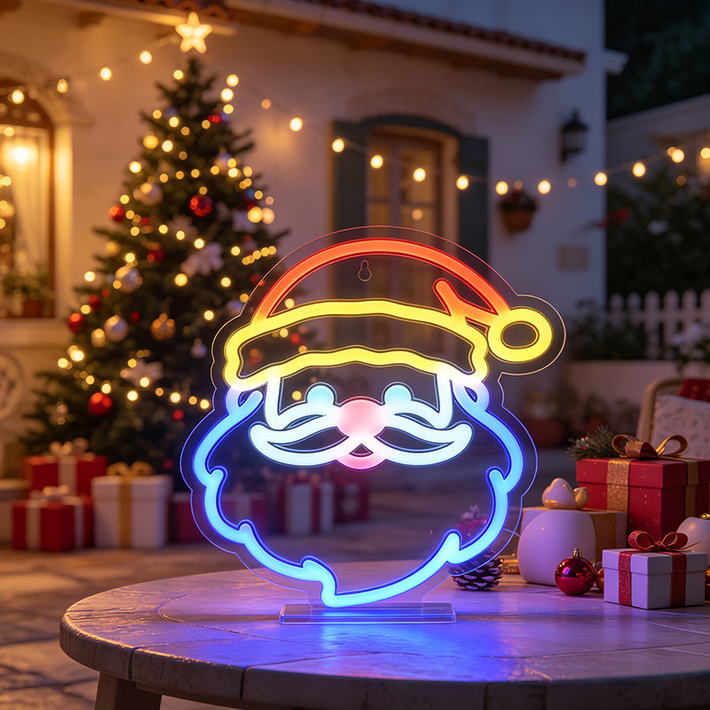 Amazonas Navidad atmósfera decoración lámpara acrílica lámpara de neón lámpara colgante lámpara led modelado lámpara regalo image 10
