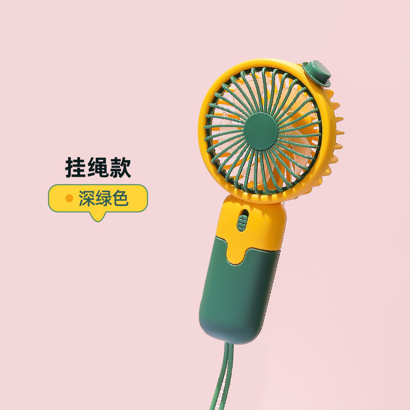 新型手持ちファンポータブル屋外USB充電ファンミニファン小型大風力小型ファン|undefined