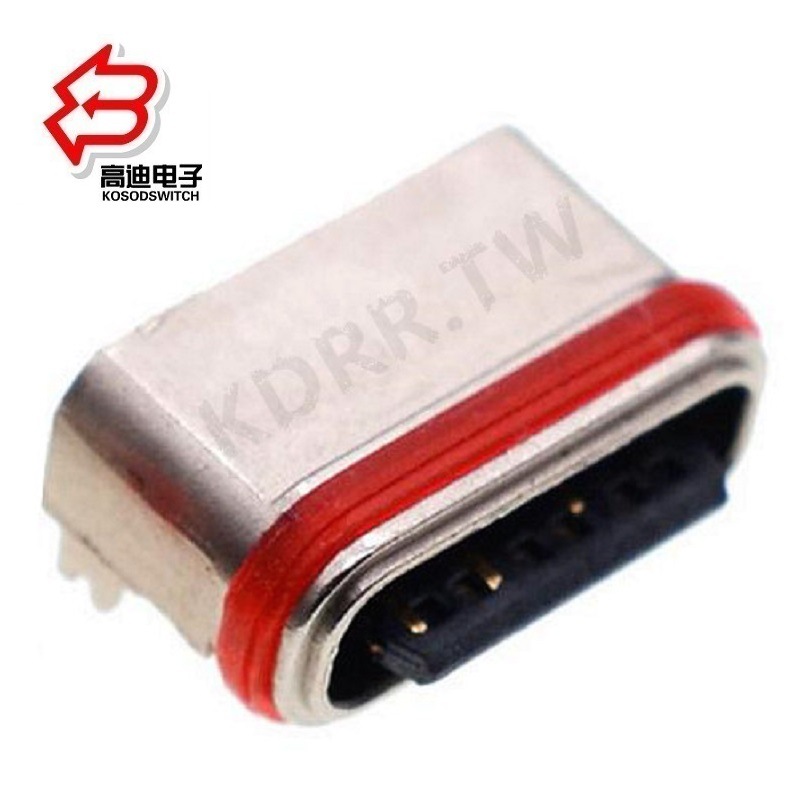 贴USB插座IPX8 防水USB Type c母座  防水USB Type c插座大电流
