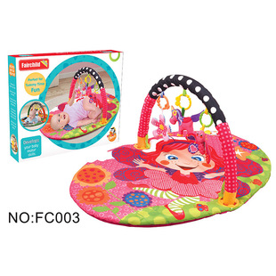 Factory wholesale baby pink game blanket baby crawling Mat Fitness rack baby girl educational baby toys