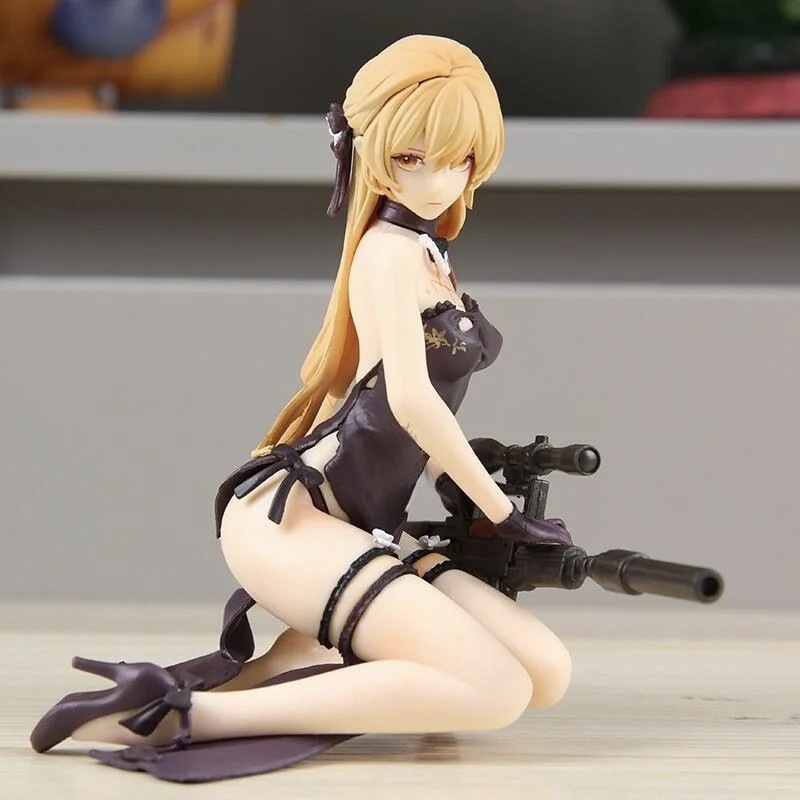 소녀전선 중상 자우심 피규어 PVC 애니메이션 데스크톱 장식 12cm