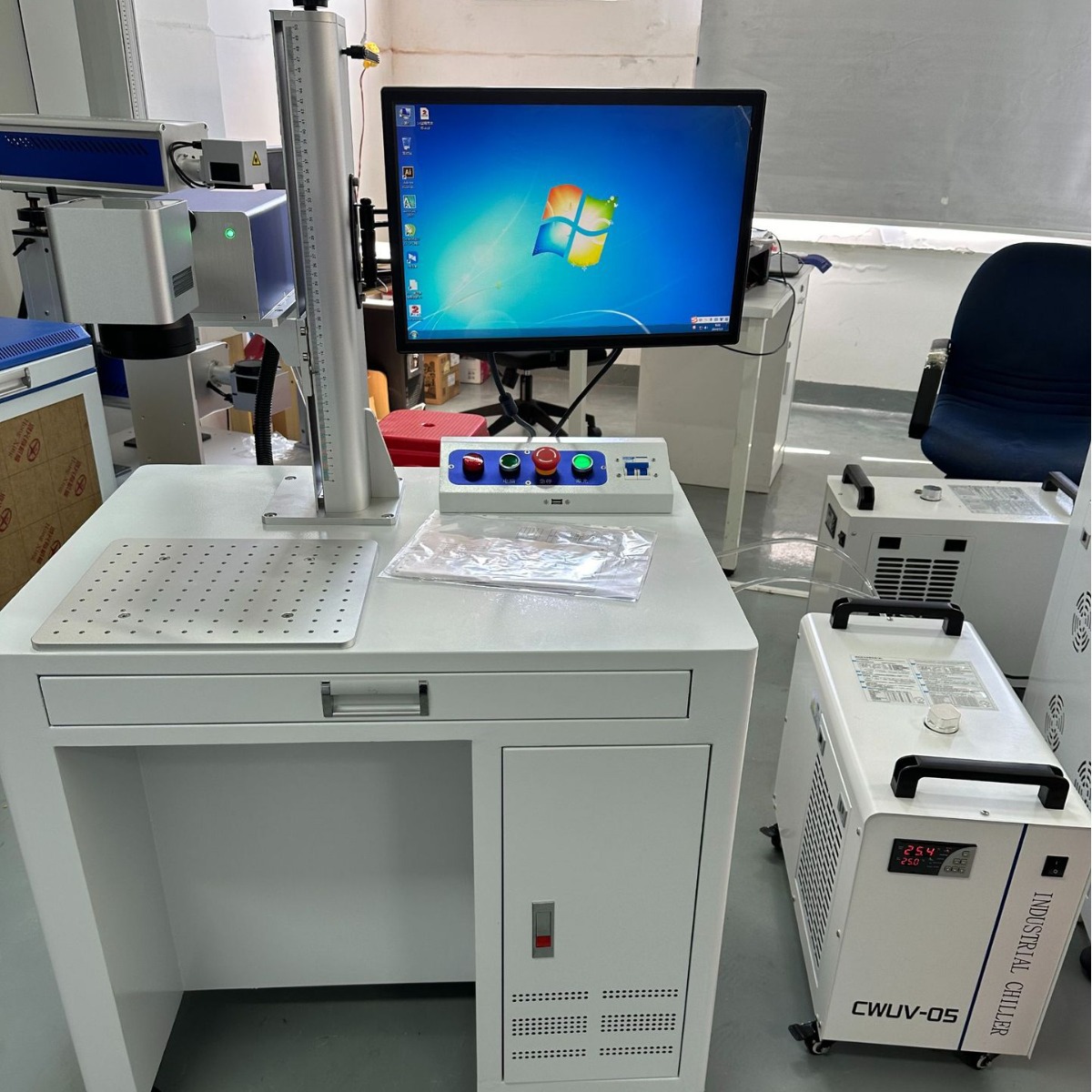 叶雕机叶子打标 UV产品紫外线激光打标机 紫外激光设备