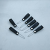 Wholesale leather 8 -character buckle binding rubber band tool rubber band assistant accessories flat leather pocket tool leather eight -character buckle