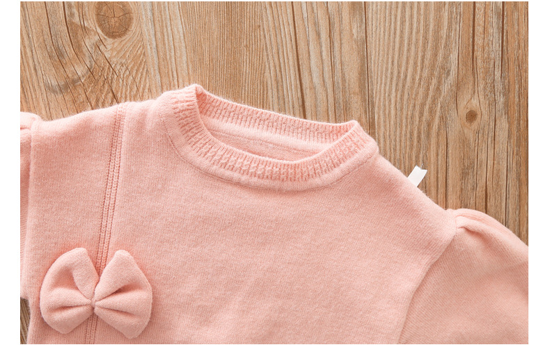 Completo due pezzi in maglia per bambina moda autunno bimbi_voghion.com