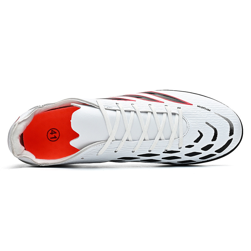 Tenis de Fútbol de Caña Baja para Entrenamiento Tacos Largos y TF Suela TPU y Gamuza Ligero image 6
