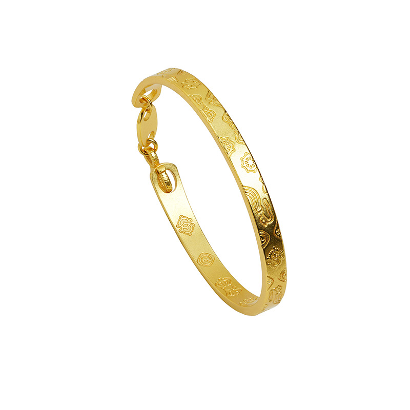 Nuevos productos de pulsera de oro Guofasha, guomiao