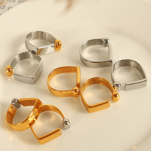 �¿����_�ڹ����ָŮ����׺��䵭ins�L�18k������ָ�h���Ʒ