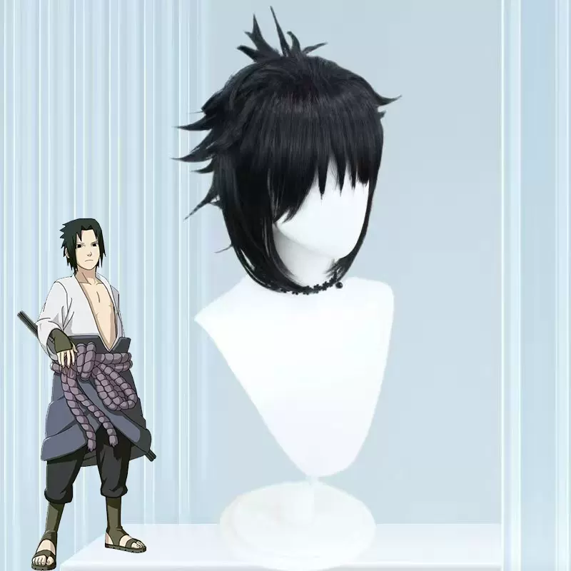 火影忍者  宇智波佐助  动漫cos假发万用角色扮演可水洗全头套